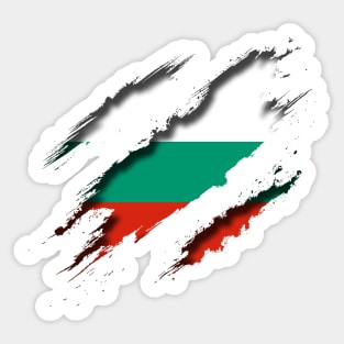 Bulgaria Shredding Sticker